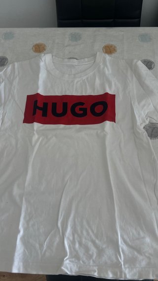Camiseta Hugo Boss Blanca