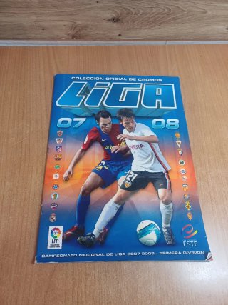 Álbum Cromos Fútbol Liga este 07-08 ,completo