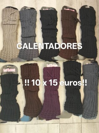 Lote de 10 Calentadores de Punto