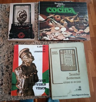 Lote de 4 Libros Variados