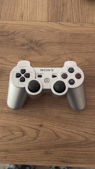 Mando DualShock 3 Sixaxis Plateado