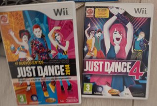 2 Juegos Wii: Just Dance 2014 y Just Dance 4
