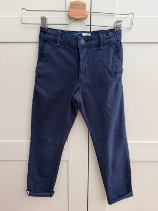Pantalón Chino Azul Okaïdi