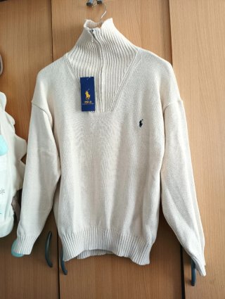 Jersey Ralph Lauren Beige Mujer