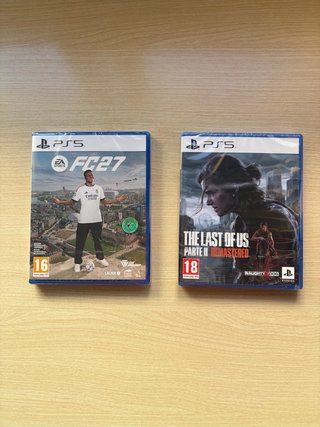 2 Juegos PS5: FC 27 y The Last of Us Parte II