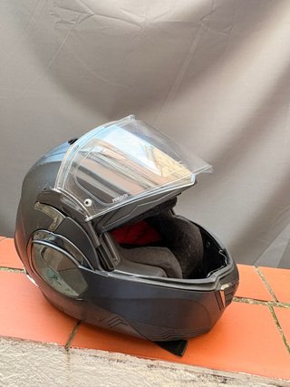 Casco de Moto Modular Negro