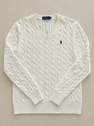 Jersey Polo Ralph Lauren Blanco Talla L
