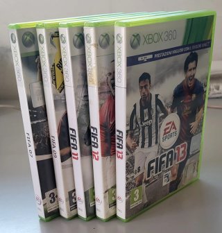Set 5 Giochi Xbox 360 FIFA