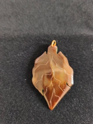 Colgante Hoja concha tortuga