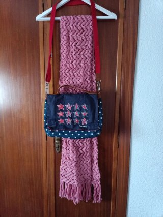 Bolso Bandolera + bufanda