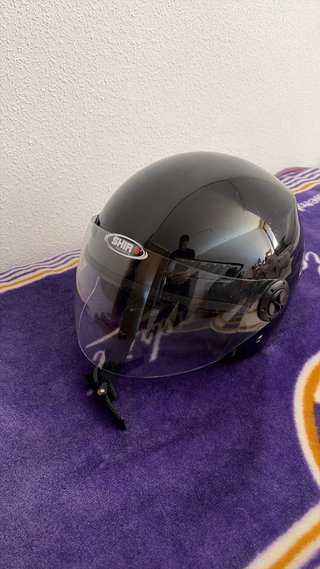 Casco de Moto Shiro Negro
