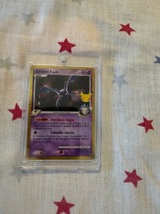 Carta Pokémon Crobat ex 30 Aniversario