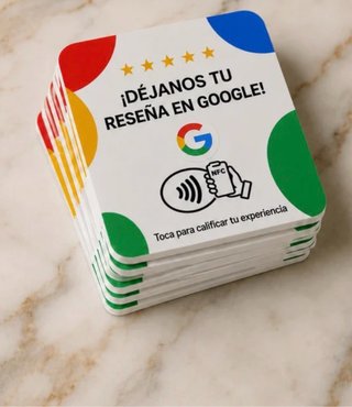 Tarjetas NFC para Reseñas de Google