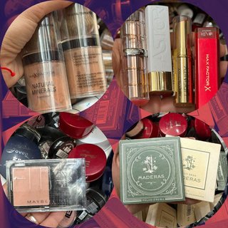 Lote 100 Uds Maquillaje de Primeras Marcas