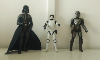Set di 3 Figure di Azione Star Wars