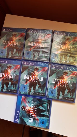 Lote 7 Battlefield 2042 PS4 NUEVOS PRECINTADOS