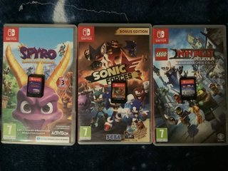 Lote 3 Juegos Nintendo Switch