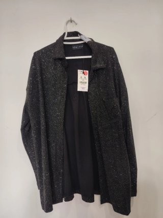 Camisa Negra con Brillos Lefties Talla M