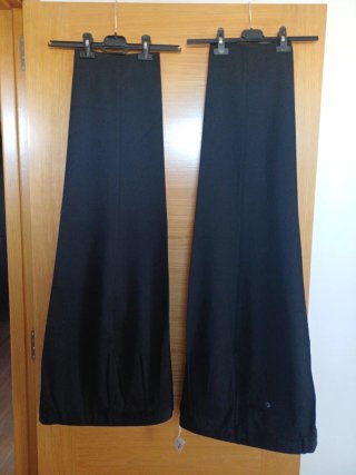 2 Pantalones Negros vestir El Corte Inglés Premium