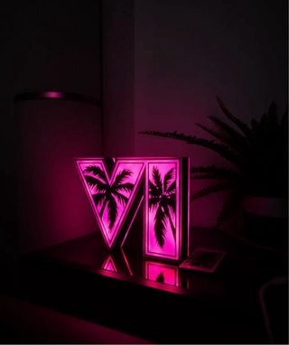 Lámpara decorativa GTA VI