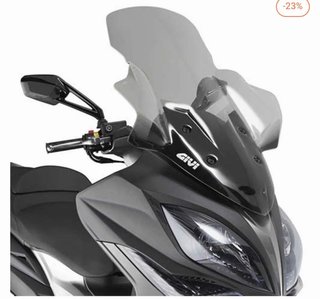 Cúpula Givi para Kymco Xciting 400
