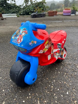 Moto Correpasillos Patrulla Canina