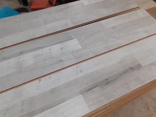 Láminas de Parquet Gris