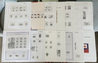 Colección Hojas Filatélicas España 2000/2012 +2017