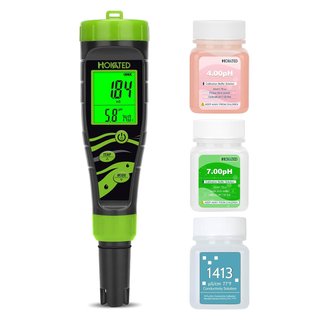Medidor Digital de pH y Salinidad para Piscina