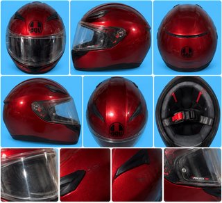 Casco AGV K3 rojo – Pinlock incluido