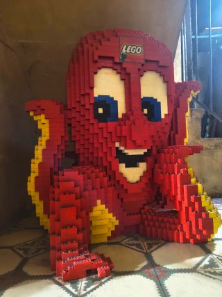 Figura Pulpo LEGO Gigante