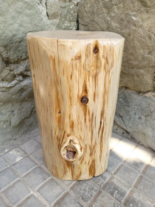 Tronco de Madera Restaurado 41x23 cm