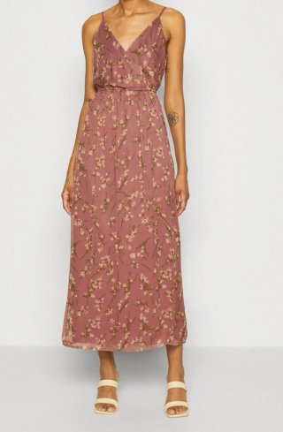 Vestido Largo Estampado Floral