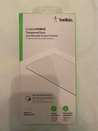 Protezione schermo in vetro temperato per iPhone 12 / 12 Pro