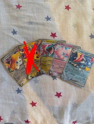 Lote 4 Cartas Pokémon EX 30 Aniversario