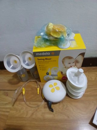 Sacaleches Eléctrico Doble Medela Swing Maxi