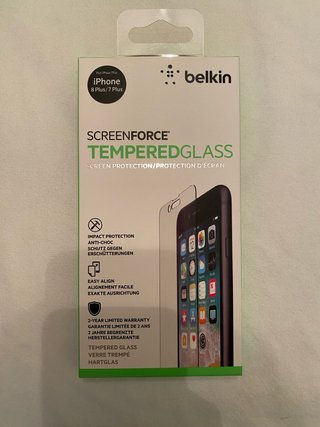 Vetro temperato per iPhone 8 Plus / 7 Plus