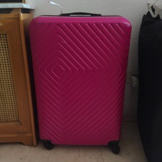 Maleta de Viaje Grande Rosa