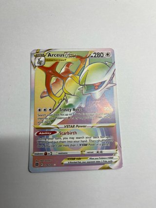 Carta Pokémon Arceus VSTAR