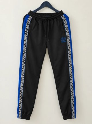 Pantalón  Negro y Azul