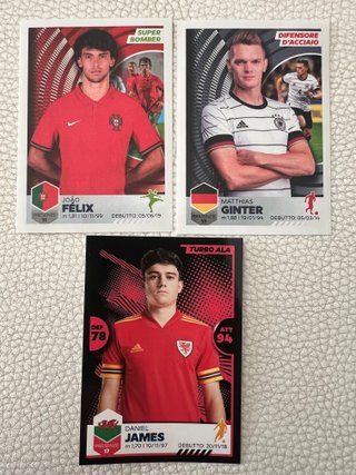 3 Cromos Unici 2021