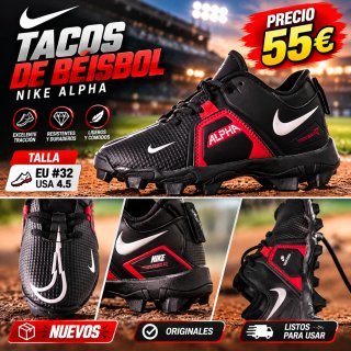 Tacos de Béisbol Nike Alpha Talla 32