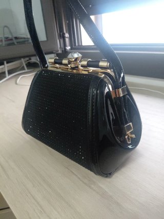Bolso de fiesta negro