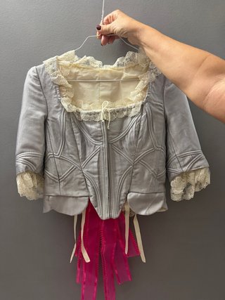 Corpiño de fallera para niña