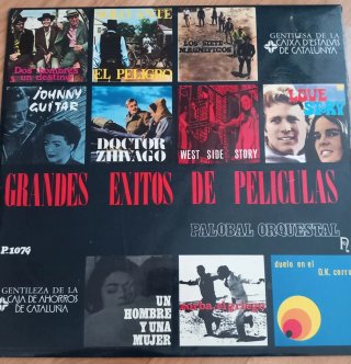 Vinilo Grandes Éxitos de Películas