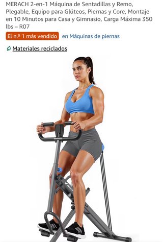 Máquina de Sentadillas y Remo MERACH