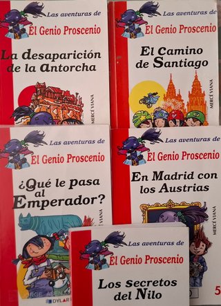 EL GENIO PROSCENIO 1,50€ LOTE DE 5 -7 €