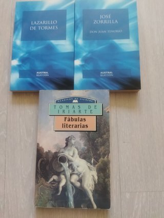 3 Libros Clasicos de la Literatura x 2€
