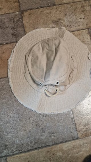 Gorro de Pesca Beige