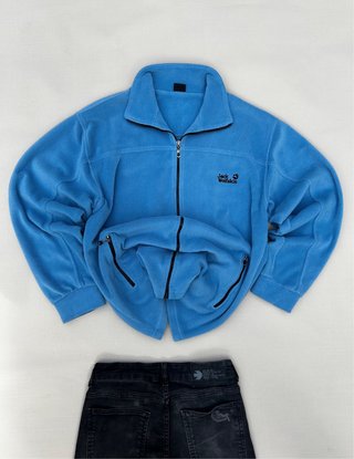 Chaqueta Polar Jack Wolfskin Azul